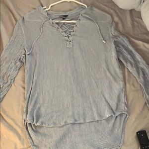 Long sleeve striped shirt